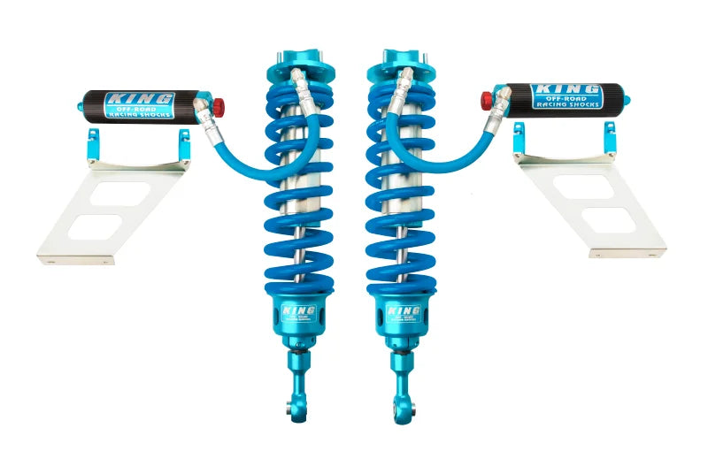 King Shocks Front Stage 3 Race Kit 3.0 Dia Remote Res Coilover w/Adjuster (Pair) fits 2007+ Toyota Tundra - Main Product View