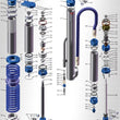 Load image into Gallery viewer, King Shocks Mounting Rubber Assembly - Side View
