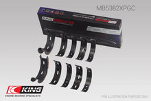 Load image into Gallery viewer, King Subaru EJ20/EJ22/EJ25 (Incl. Turbo) (Size 0.25) pMaxBlack Coated Main Bearing Set - Main Product View