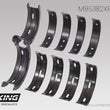 Load image into Gallery viewer, King Subaru EJ20/EJ22/EJ25 (Incl. Turbo) (Size 0.25) pMaxBlack Coated Main Bearing Set - Side View