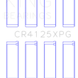 Load image into Gallery viewer, King Subaru EJ20/EJ22/EJ25 (Suites 52mm Journal Size) Tri-Metal Perf Rod Bearing Set - Size STDX - Side View