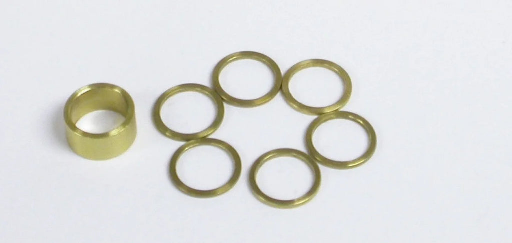 Kinsler Shim Kit - Secondary/Hi- Speed 6an Jet Can Valves 3034