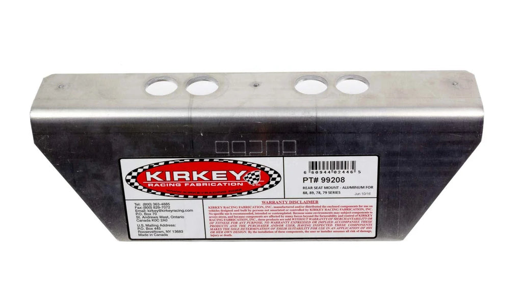 Kirkey Rear Seat Mount Aluminum 99208