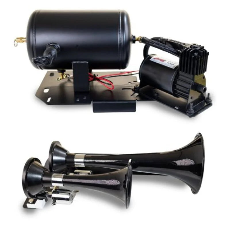Kleinn 07-18 Chevrolet Silverado Avalanche Onboard Air System w/220 Horns - Main Product View