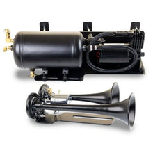Load image into Gallery viewer, Kleinn 07-18 Jeep Wrangler JK/ JKU Onboard Air System w/ Model 101 Horns - Main Product View