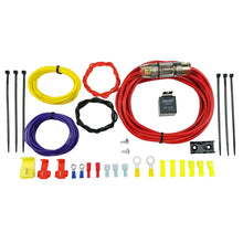 Load image into Gallery viewer, Kleinn 10 Gauge Compressor Wiring Kit/ 40A Relay/ 26 ft w/ AGU Fuse Holder - Main Product View