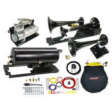 Load image into Gallery viewer, Kleinn 13-22 Dodge Ram 2500/ 3500 Onboard Air System w/ Model 230 Horns - Side View