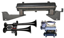 Load image into Gallery viewer, Kleinn 14-21 Polaris RZR 1000 Onboard Air System w/ Model 102-1 Horns - Back View