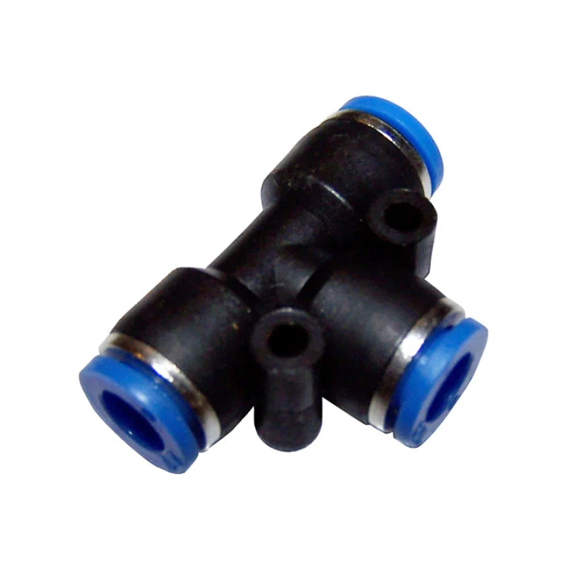 Kleinn 1/4In OD Push-to-Connect Tubing Connector (3x) - Side View
