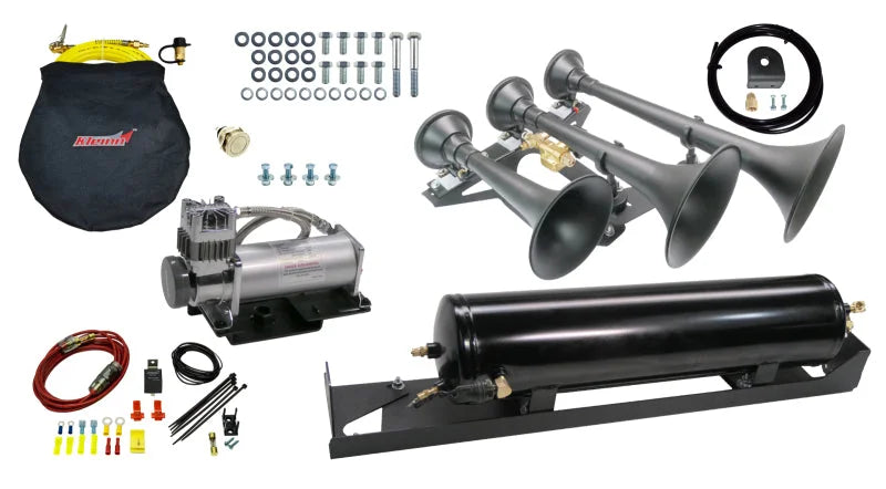 Kleinn 17-22 Ford F-250/ F-350 Onboard Air System w/ Model 730 Horns - Main Product View
