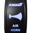 Load image into Gallery viewer, Kleinn Air Horn Rocker Switch - Lighted-Red - Side View