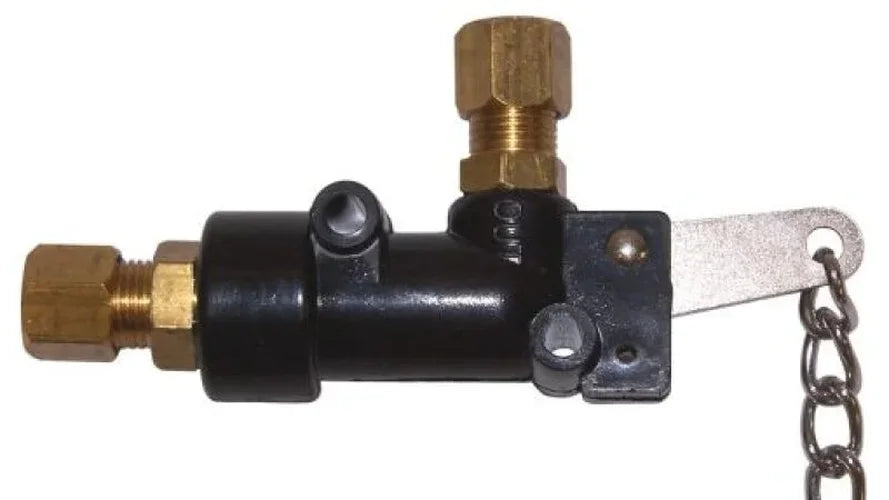 Kleinn H/ Pull Valve w/ Chain Lanyard for Roof Mount Horns - Side View