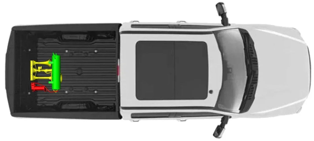 Kleinn 17-22 Ford F-250/ F-350/ F-450 Onboard Air System w/ Model 230 Horns - Additional View 7