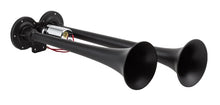 Load image into Gallery viewer, Kleinn Black Dual Horn/ 15In/12.25In - XCR2.0 Coated Zinc Alloy - Main Product View