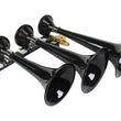 Load image into Gallery viewer, Kleinn Black Triple Horn/ 15In/13In/11In - High Impact ABS Trumpet/ Zinc Alloy Base - Main Product View
