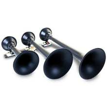 Load image into Gallery viewer, Kleinn Black Triple Horn/ 18.25In/ 14.75In/10In - XCR2.0 Coated Spun Steel - Main Product View