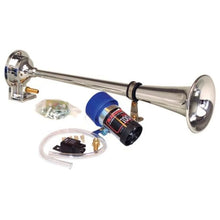 Load image into Gallery viewer, Kleinn Chrome Direct Drive Single Horn/ 13.5In - Chrome-Plated Spun Copper - Side View