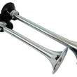 Load image into Gallery viewer, Kleinn Chrome Roof Mount Dual Horn/ 13.5In/11.5In - Chrome-Plated Spun Copper - Main Product View