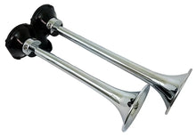 Load image into Gallery viewer, Kleinn Chrome Roof Mount Dual Horn/ 13.5In/11.5In - Chrome-Plated Spun Copper - Main Product View
