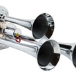 Load image into Gallery viewer, Kleinn Chrome Triple Horn/ 12.5In/10In/7.5In - Chrome-Plated Zinc Alloy - Main Product View
