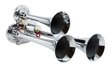 Load image into Gallery viewer, Kleinn Chrome Triple Horn/ 12.5In/10In/7.5In - Chrome-Plated Zinc Alloy - Main Product View