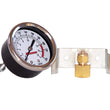 Load image into Gallery viewer, Kleinn Dash Mount Analog Air Pressure Gauge/ 0-250 PSI - 1/4In M NPT Inlet - Side View