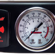 Load image into Gallery viewer, Kleinn Panel Mounted 160 PSI Gauge w/ an Illuminated RED Momentary Rocker Switch - Main Product View