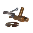 Load image into Gallery viewer, Kleinn Roof Mount Horns Brass H/ Pull Valve - Side View