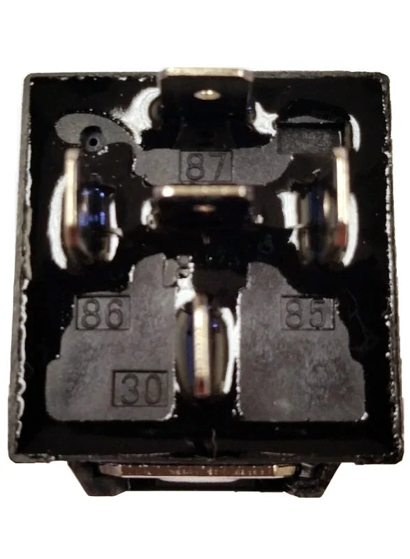 Kleinn Sealed 40-Amp/ 5-Post/ SPDT Relay (12-volt) - Side View