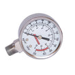 Load image into Gallery viewer, Kleinn Stem Mount Analog Chrome-Plated Air Gauge/ 0-250 PSI - 1/4In M NPT Inlet - Side View