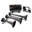 Load image into Gallery viewer, Kleinn Triple Black Horn Kit w/150 PSI Waterproof 3.0 gal Air Tank - Main Product View
