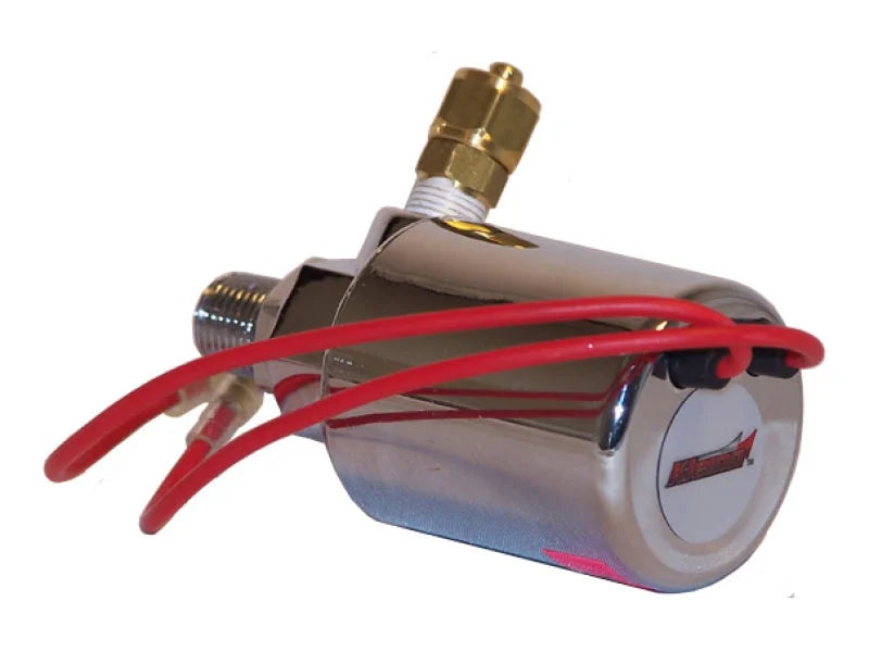 Kleinn Vortex 4 Series 12-Volt Chrome Solenoid Valve - Side View
