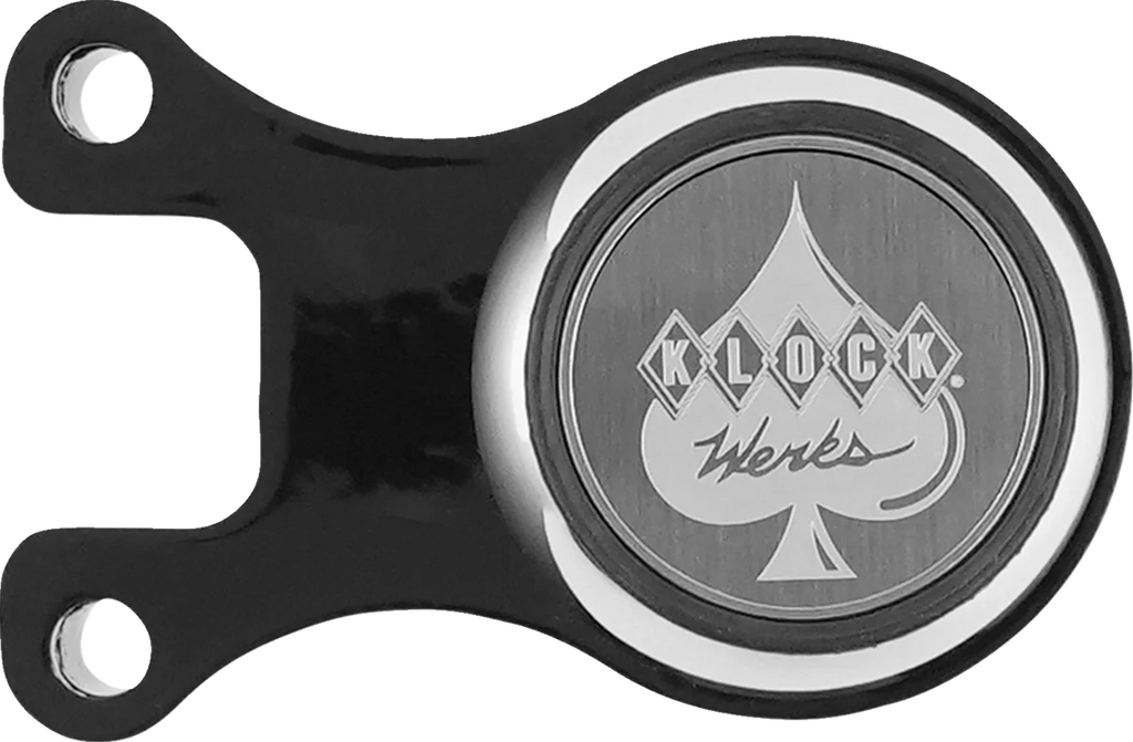 Klock Werks Ambidextrous Mount - iOmount™ - Challenger - Black KWD-04-0609-B - Main Product View