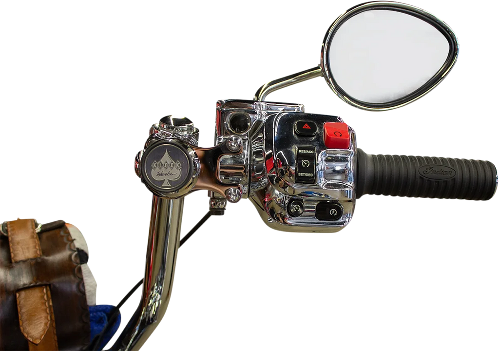 Klock Werks Ambidextrous Mount - iOmount™ - Chrome KWD-04-0606-C - Main Product View