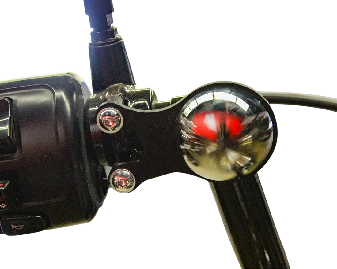 Klock Werks Ambidextrous Mount - iOmount™ - Scout - Black KWD-04-0607-B - Side View