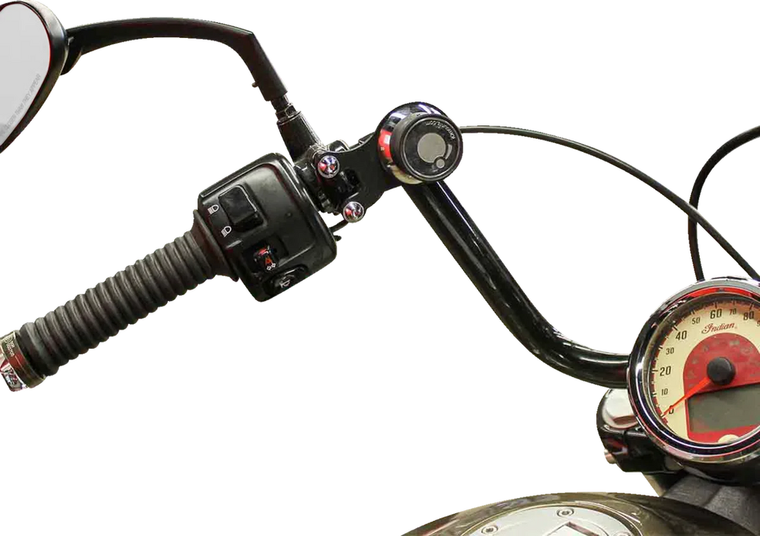 Klock Werks Ambidextrous Mount - iOmount™ - Scout - Black KWD-04-0607-B - Back View