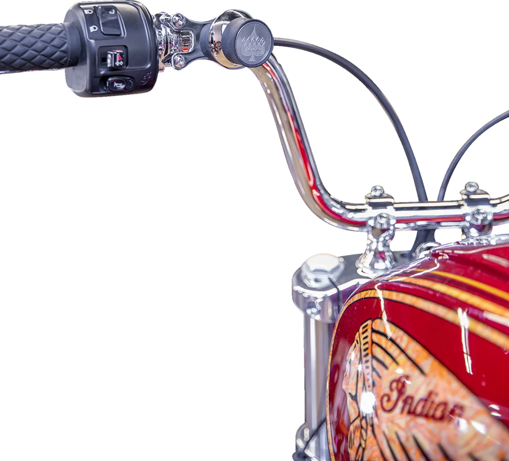 Klock Werks Ambidextrous Mount - iOmount™ - Scout - Chrome KWD-04-0607-C - Side View