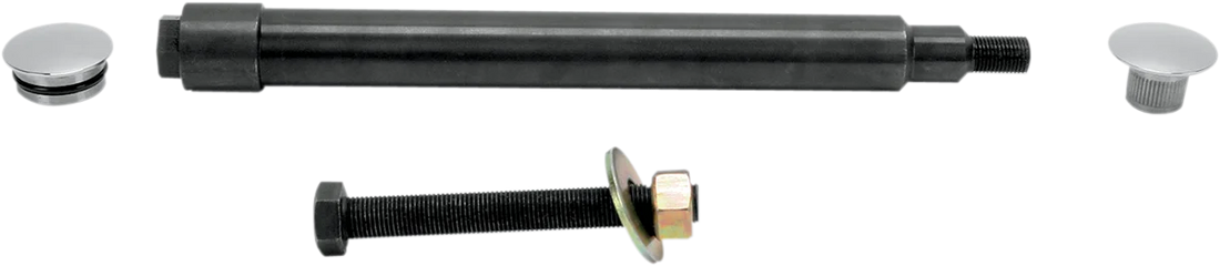 Klock Werks Axle - Flush Mount - Front - Black - 1" KWS-01-0611 - Side View