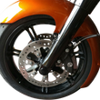 Load image into Gallery viewer, Klock Werks Axle - Flush Mount - Front - Black - 25 mm KWS-01-0610 - Main Product View
