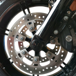 Load image into Gallery viewer, Klock Werks Axle - Flush Mount - Front - Black - 25 mm KWS-01-0610 - Side View