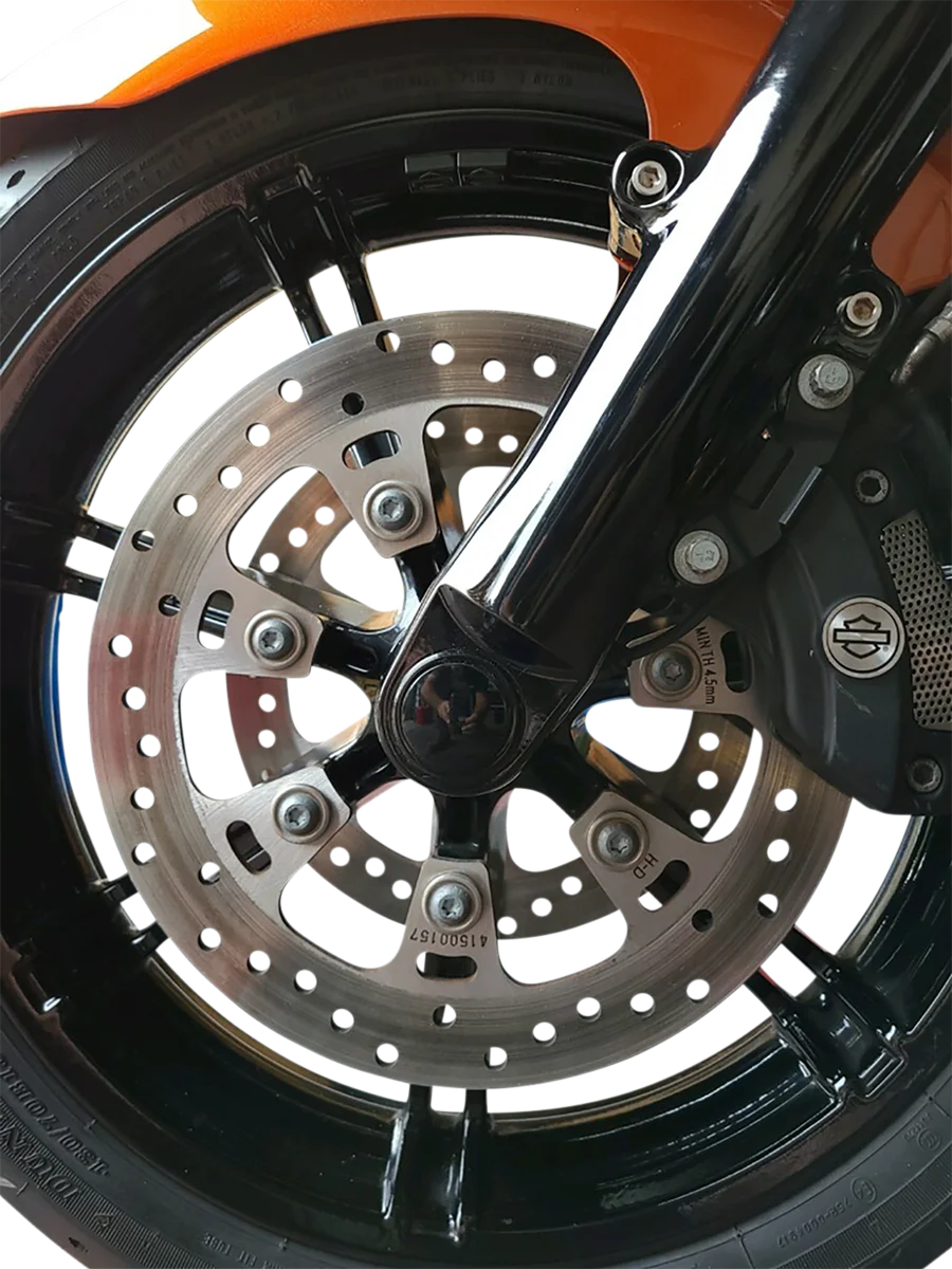 Klock Werks Axle - Flush Mount - Front - Black - 25 mm KWS-01-0610 - Side View