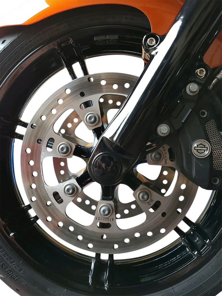 Klock Werks Axle - Flush Mount - Front - Black - 25 mm KWS-01-0610 - Side View