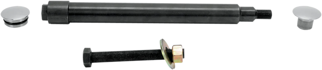 Klock Werks Axle - Flush Mount - Front - Black - 25 mm KWS-01-0610 - Detail View
