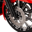 Load image into Gallery viewer, Klock Werks Axle - Flush Mount - Front KWS-01-1012 - Installation View