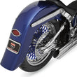 Load image into Gallery viewer, Klock Werks Benchmark 4" Stretched Rear Fender - Frenched - Steel - For Custom Application KWF-02-0400 - Additional View 5