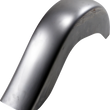 Load image into Gallery viewer, Klock Werks Benchmark 4" Stretched Rear Fender - Smooth - Steel - For Custom Application KWF-02-0401 - Main Product View