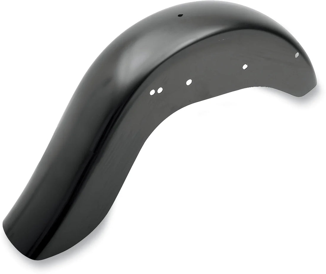 Klock Werks Benchmark 4" Stretched Rear Fender - Smooth - Steel - For Custom Application KWF-02-0401 - Side View