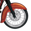 Load image into Gallery viewer, Klock Werks Benchmark Front Fender Kit - Non-Raked - Steel - 16"-19" KWF-01-0100-2014 - Back View