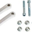 Load image into Gallery viewer, Klock Werks Benchmark Front Fender Kit - Non-Raked - Steel - 16"-19" KWF-01-0100-2014 - Additional View 6