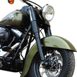 Load image into Gallery viewer, Klock Werks Benchmark Front Fender - Steel - 16"-18" KWF-02-0399 - Back View